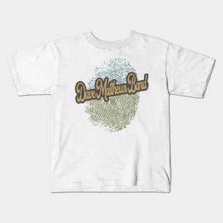 Dave Matthews Band Fingerprint Kids T-Shirt